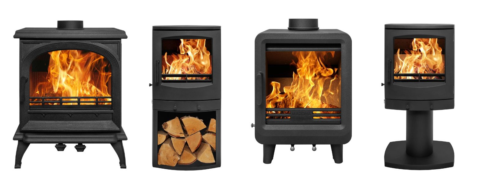 Introducing 3 exciting new woodburners to the Mazona Stoves collection