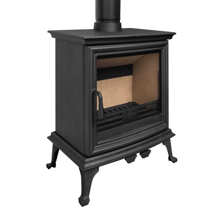 Mazona Bedford 8kW Stove, Multifuel, Woodburning, Freestanding, Eco Design Approved, Defra Approved