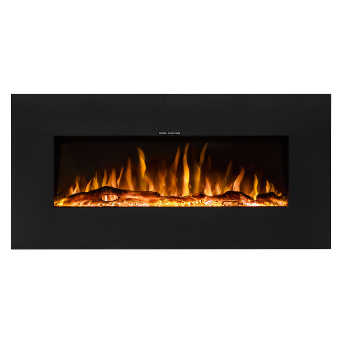 Ezee Glow Mini Zara Metal Frame Wall Mounted or Recessed / Built-In Electric Fire