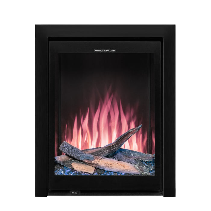 Ezee Glow Pulse Deep Inset Electric Fire With Glass Trim