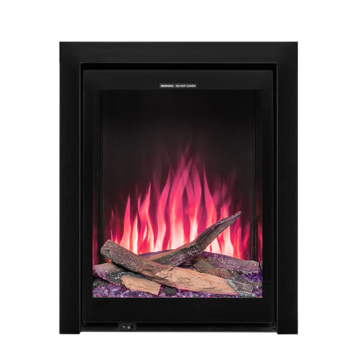 Ezee Glow Pulse Deep Inset Electric Fire With Glass Trim