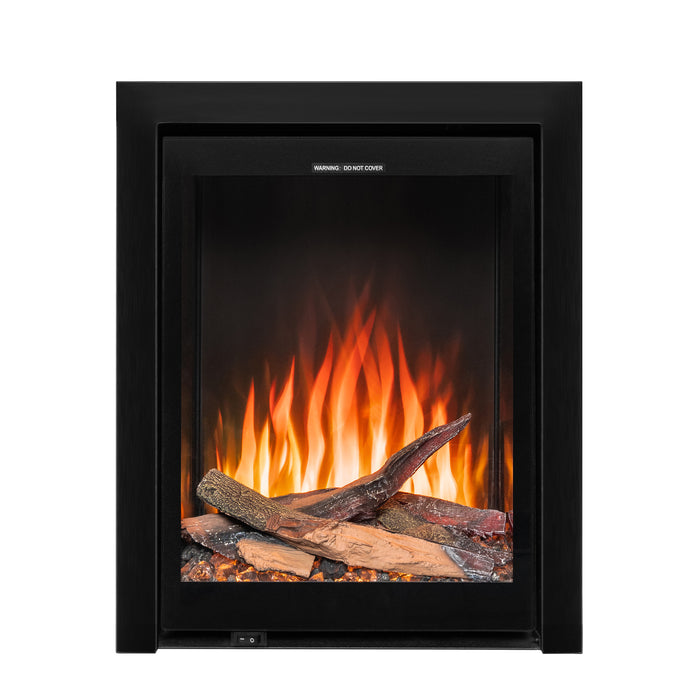 Ezee Glow Pulse Deep Inset Electric Fire With Glass Trim