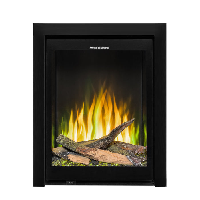 Ezee Glow Pulse Deep Inset Electric Fire With Glass Trim