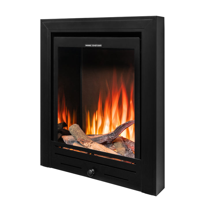 Ezee Glow Pulse Deep Inset Electric Fire With Metal Trim