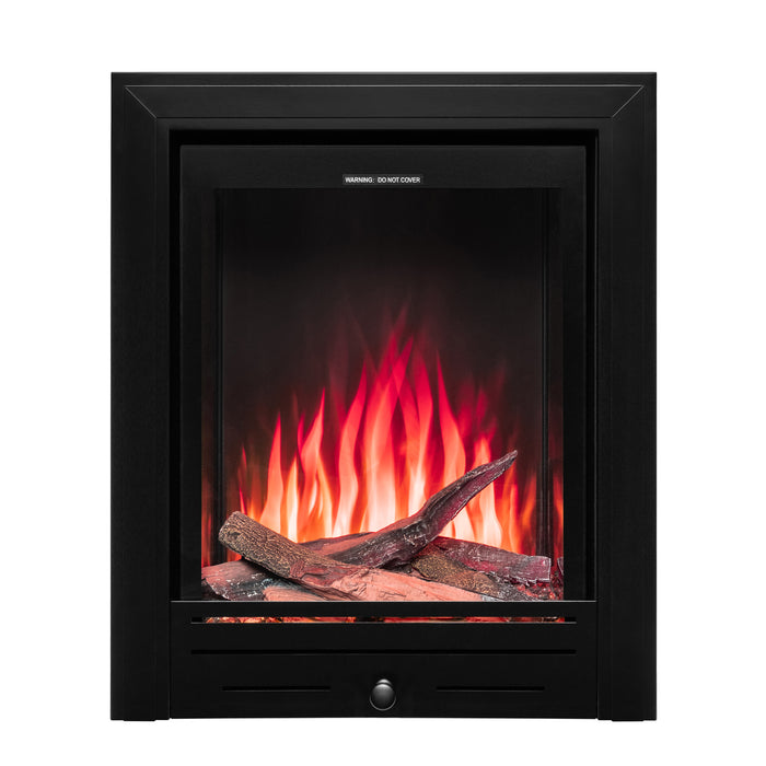 Ezee Glow Pulse Deep Inset Electric Fire With Metal Trim