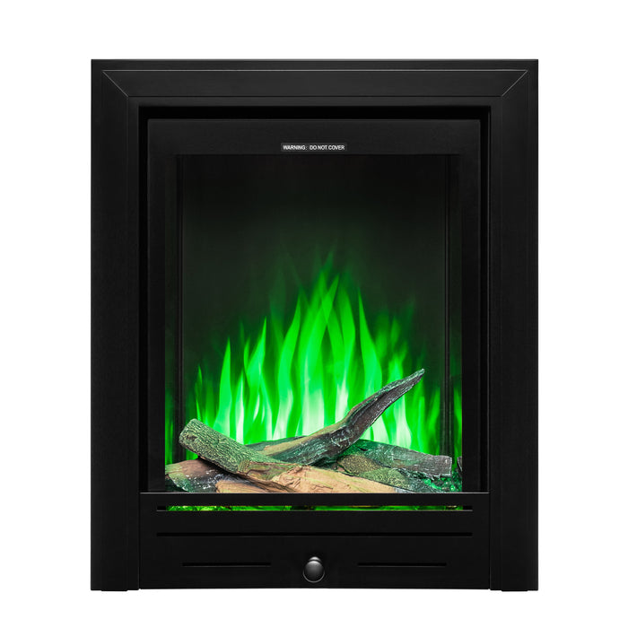 Ezee Glow Pulse Deep Inset Electric Fire With Metal Trim