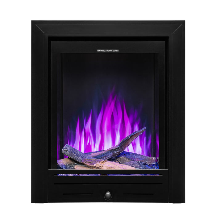 Ezee Glow Pulse Deep Inset Electric Fire With Metal Trim