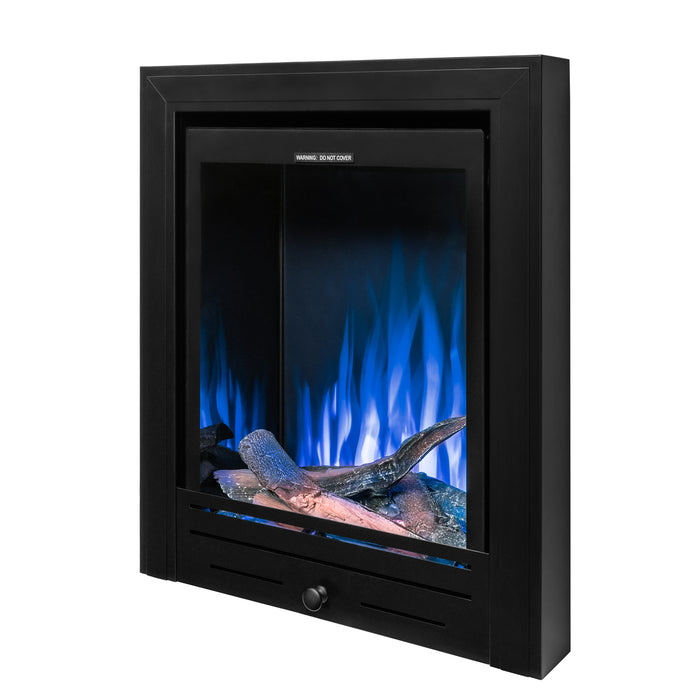 Ezee Glow Pulse Deep Inset Electric Fire With Metal Trim