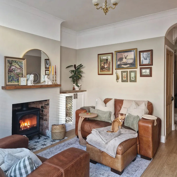 Mazona Albourne 5kW Multifuel Woodburning Stove, Freestanding, Eco Design Approved, Defra Approved