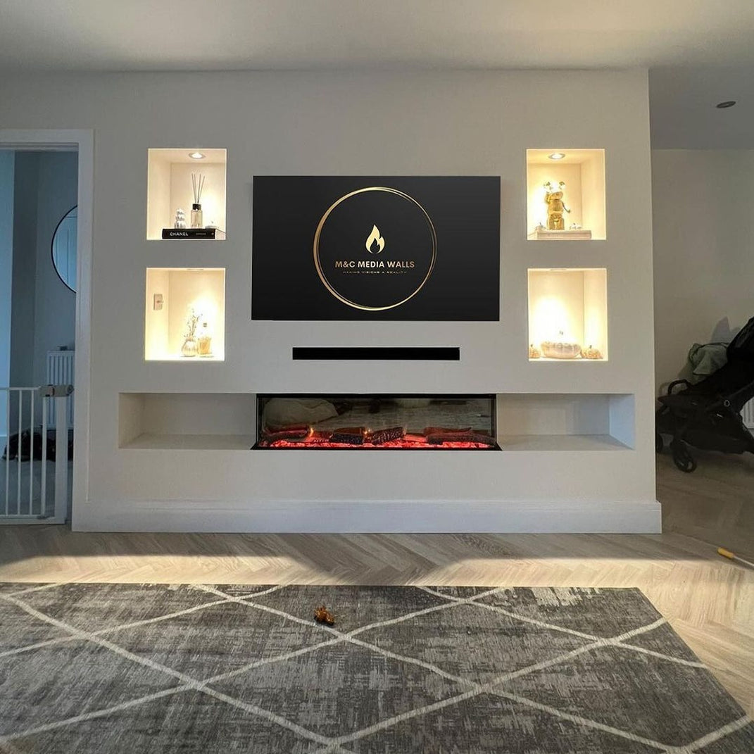 Ezee Glow 60'' Celestial Built-In Electric Fire — GR8 Fires