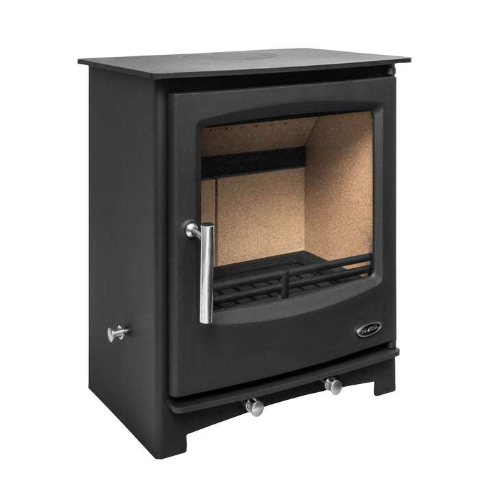 Mazona Rye 5kW Multifuel Woodburning Stove, Freestanding, Eco Design Approved, Defra Approved