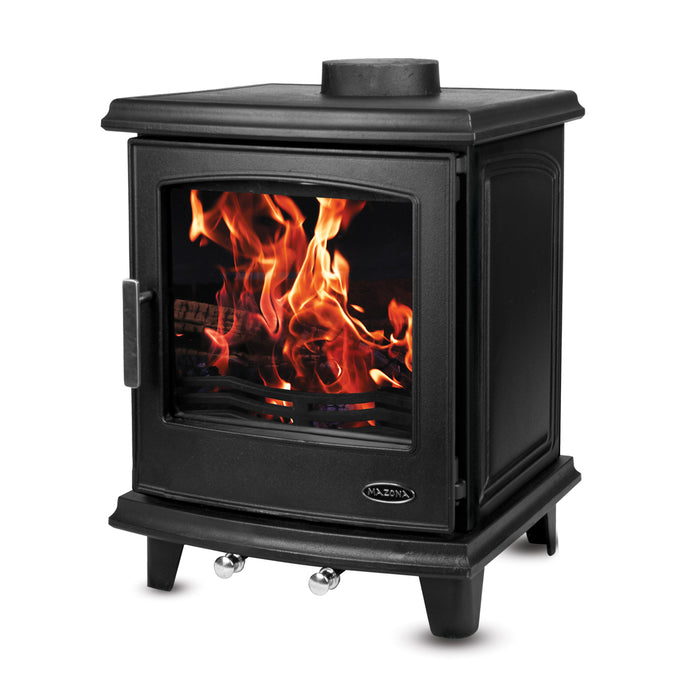 Mazona Cheshire 5kW Multifuel Woodburning Stove, Eco Design Approved, Defra Approved