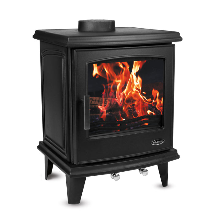 Mazona Cheshire 5kW Multifuel Woodburning Stove, Eco Design Approved, Defra Approved