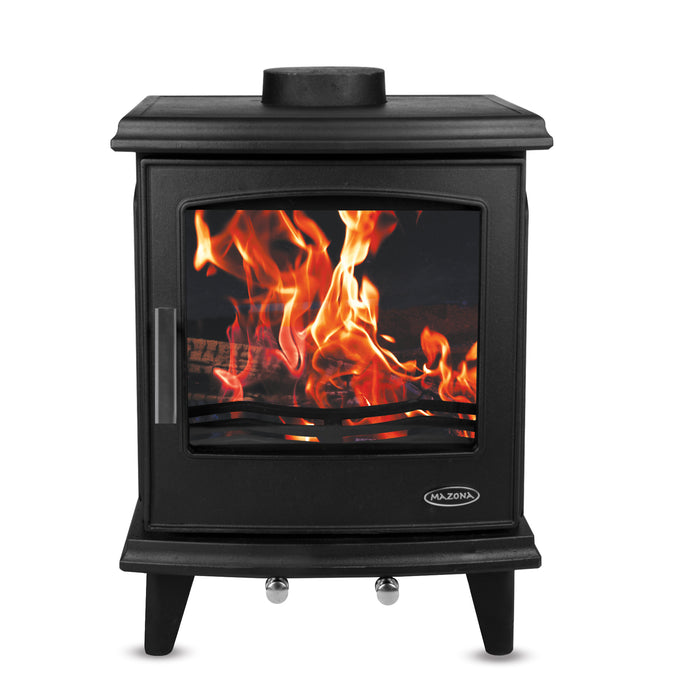 Mazona Cheshire 5kW Multifuel Woodburning Stove, Eco Design Approved, Defra Approved