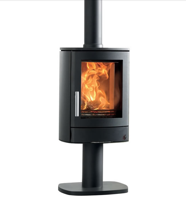 ACR Neo 1P Eco Woodburning Stove With Pedestal Base Freestanding, Eco ...