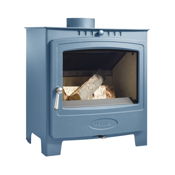 Arada Hamlet Solution 5 Widescreen Atlantic Stove, Multi Fuel,  Wood Burning, Freestanding (S4) Ecodesign Approved, DEFRA Approved