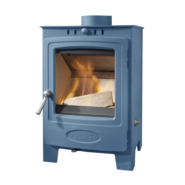 Arada Hamlet Solution 5 Compact Atlantic Stove, Multi Fuel Wood Burning, Freestanding (S4) Ecodesign Approved, Defra Approved