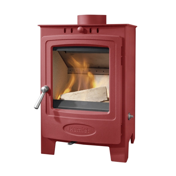 Arada Hamlet Solution 5 Compact Spice Stove, Multi Fuel Wood Burning, Freestanding (S4) Ecodesign Approved, Defra Approved