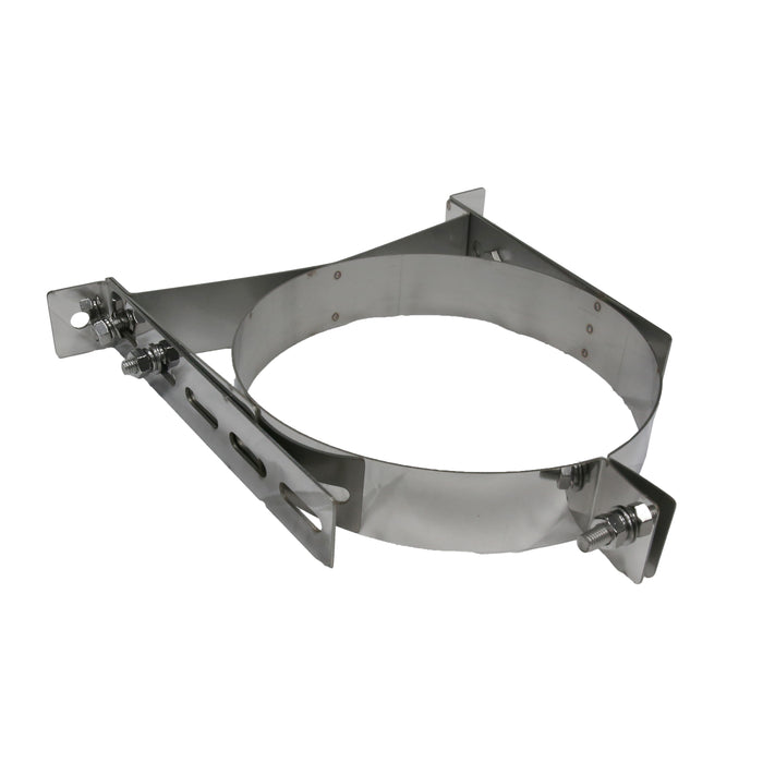 6 Inch (150mm) Twin Wall Adjustable Wall Bracket 50-80mm